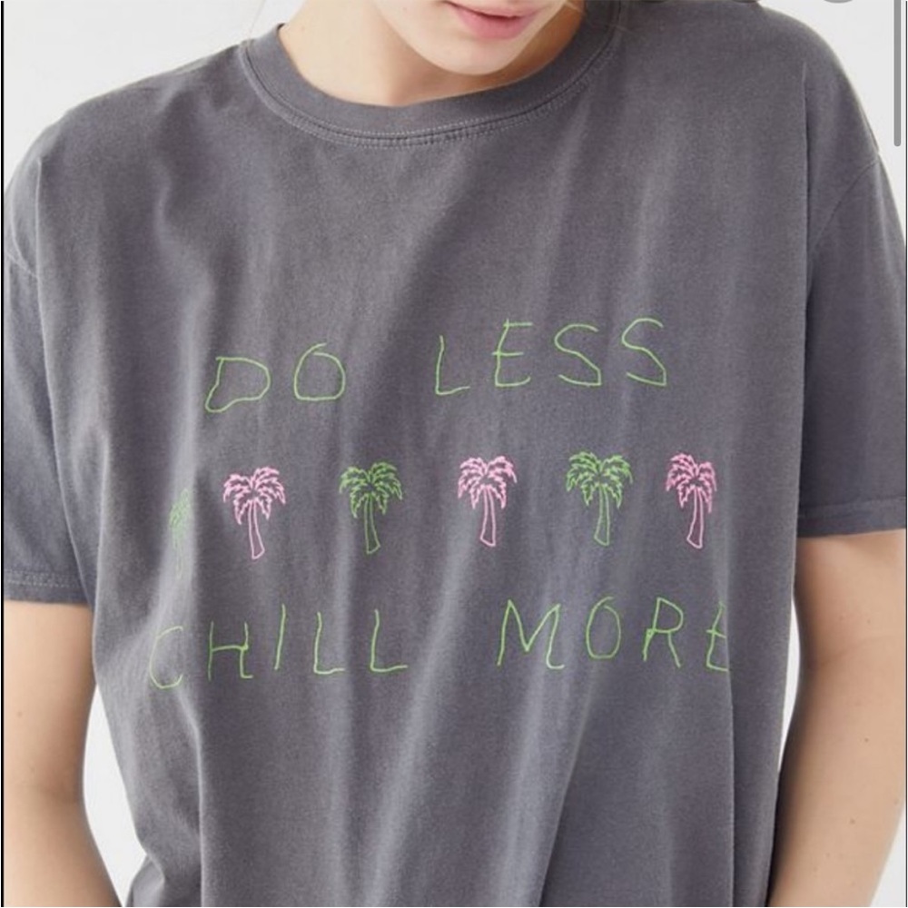 UO Project Social T “Do Less Chill More” T-shirt